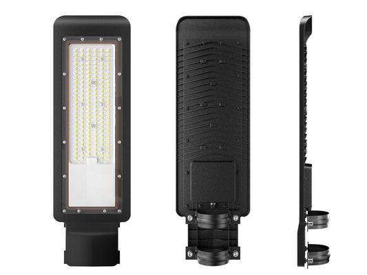 100LM / W مضاءة الشوارع LED الخارجية Ultra Slim IP65 مقاومة للمياه
