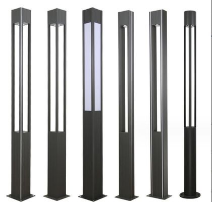 مصابيح المناظر الطبيعية LED الخارجي من الألومنيوم المطحونة لتزيين الحديقة
